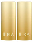 ILIKA 100% Natural Lip Balm - Organic, Plastic-free, Vegan, Cruelty-Free, Vitamin E, COSMOS Certified, PETA Certified, 2-Pack All-Day Moisture, 0.15 oz each