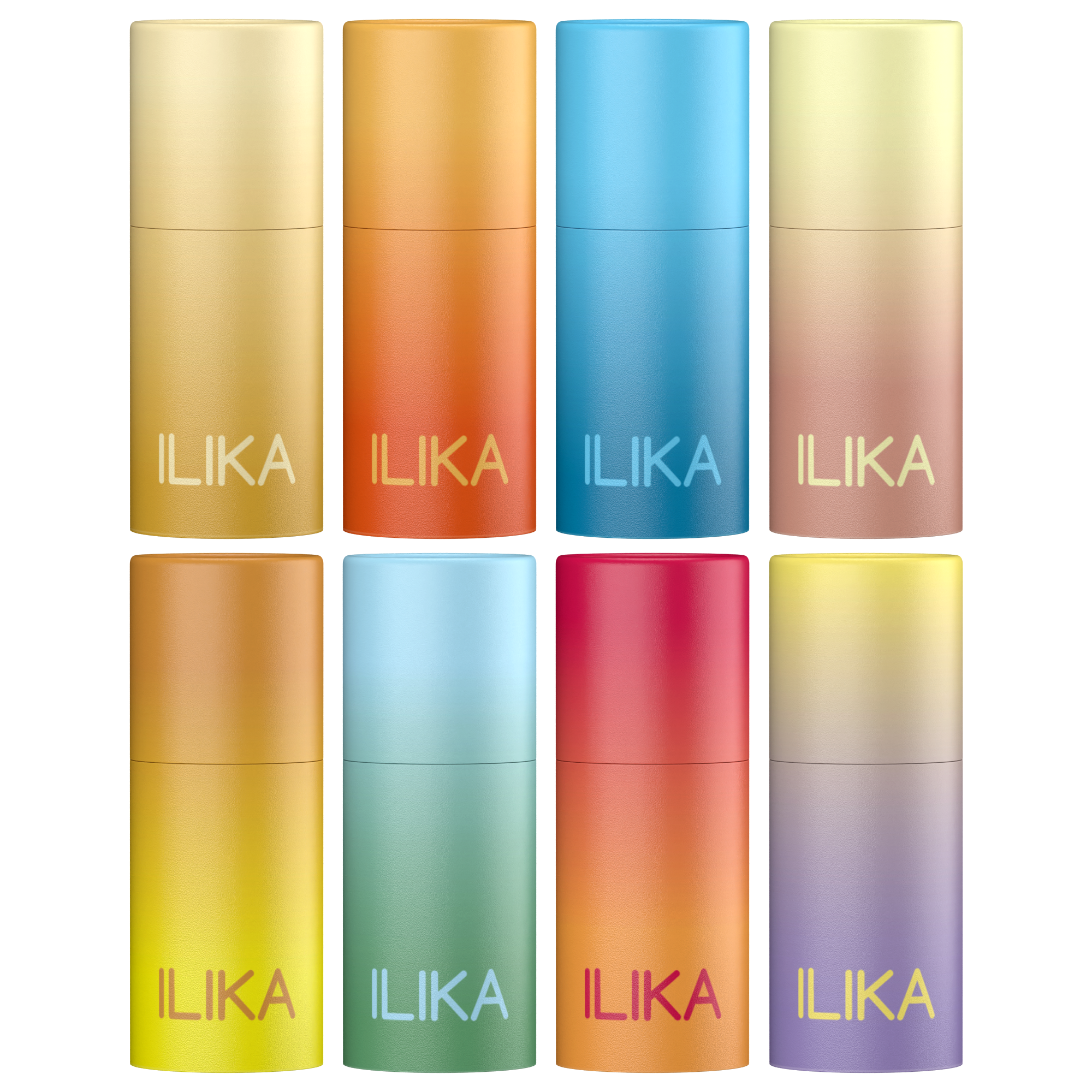 ILIKA 100% Natural Lip Balm - Organic, Plastic-free, Vegan, Cruelty-Free, Vitamin E, COSMOS Organic &amp; PETA Certified Vegan, 4-Pack Unscented, All-Day Moisture, 0.15 oz each