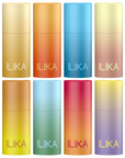 ILIKA 100% Natural Lip Balm - Organic, Plastic-free, Vegan, Cruelty-Free, Vitamin E, COSMOS Organic & PETA Certified Vegan, 4-Pack Unscented, All-Day Moisture, 0.15 oz each