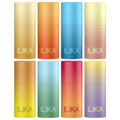 ILIKA 100% Natural Lip Balm - Organic, Plastic-free, Vegan, Cruelty-Free, Vitamin E, COSMOS Certified Organic, PETA Certified Vegan, 8-Pack Assorted Collection, 0.15 oz